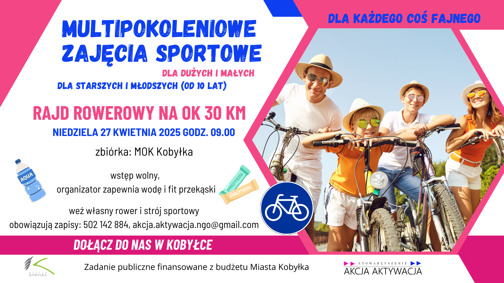 Na plakacie widzimy informacje dotyczące wydarzenia