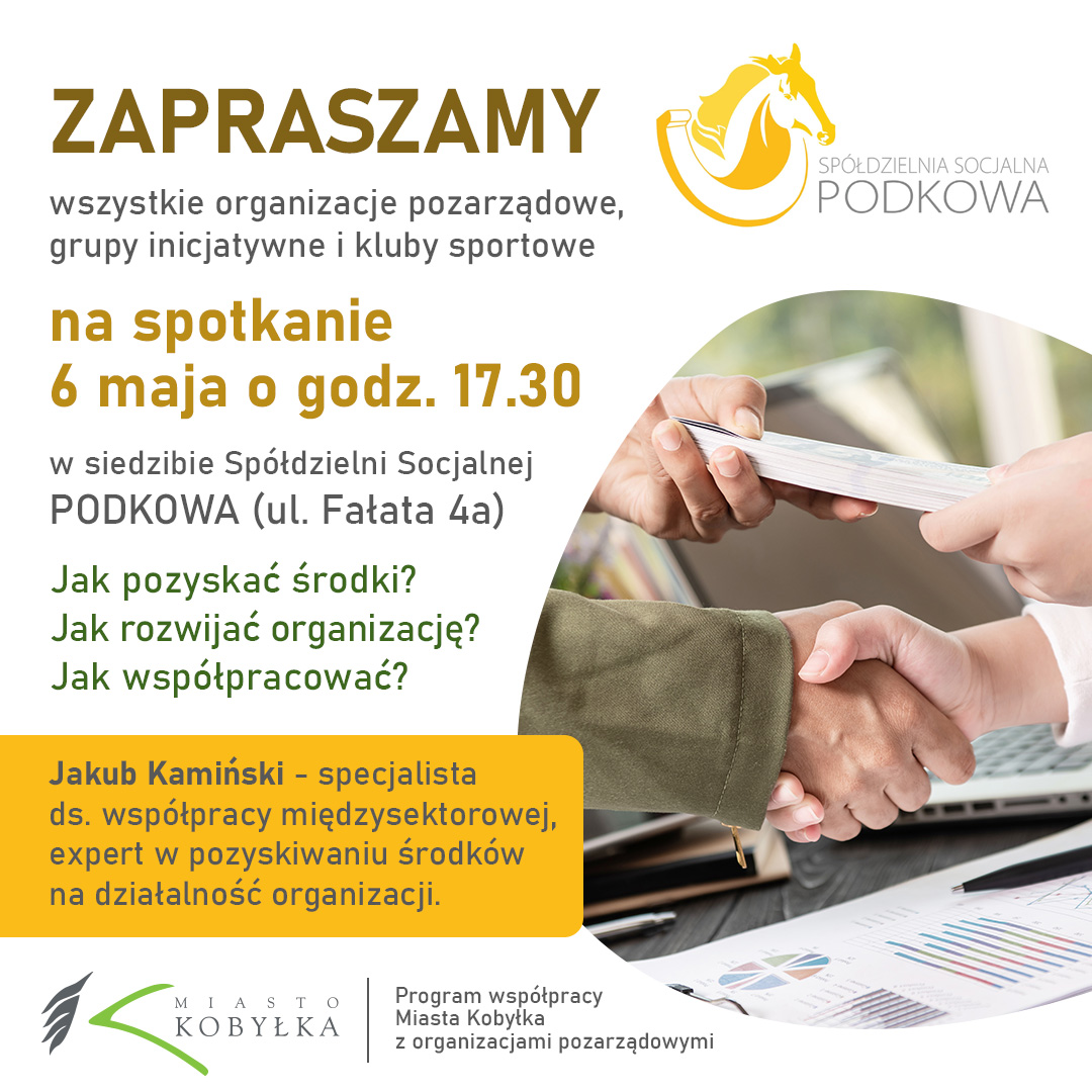 Na plakacie widzimy informacje dotyczące wydarzenia