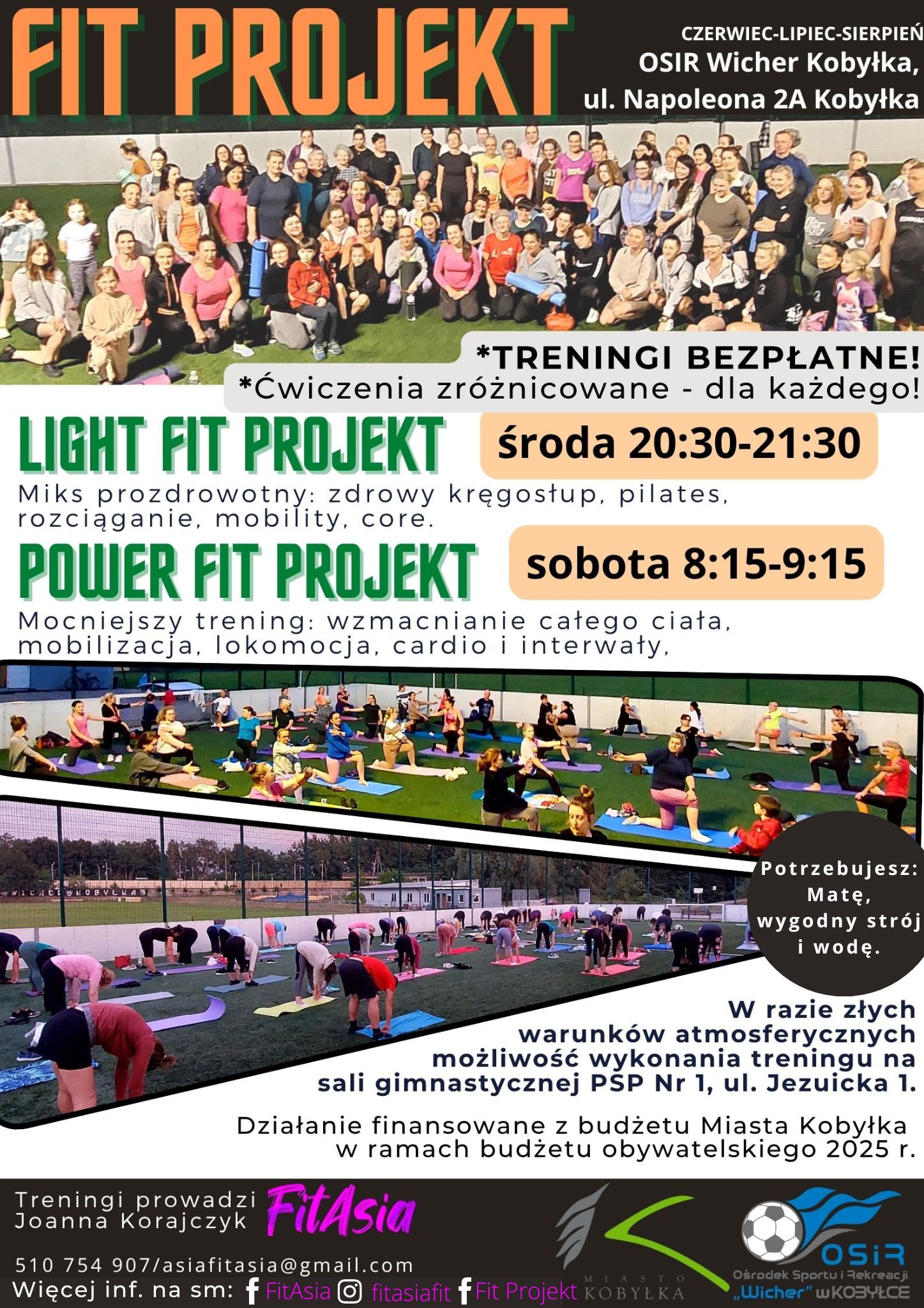 zdjęcie grupowe uczestników zajęc