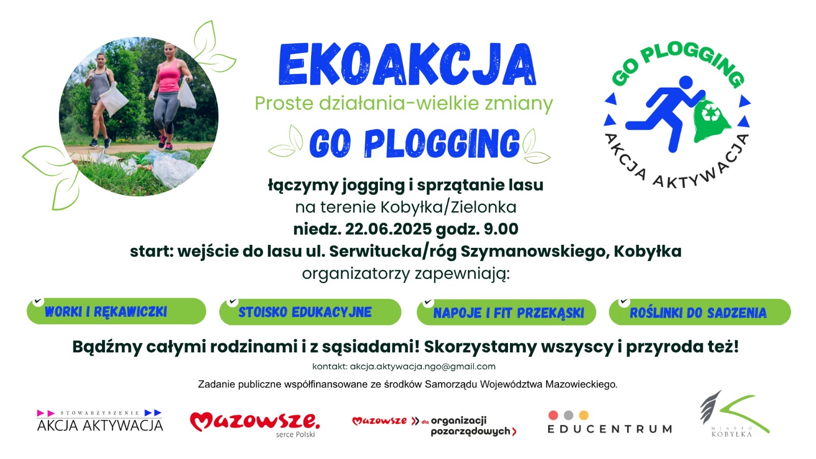 Na plakacie widzimy informacje dotyczące wydarzenia