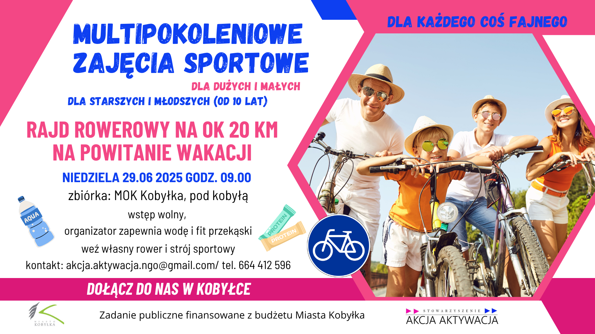 Na plakacie widzimy informacje dotyczące wydarzenia