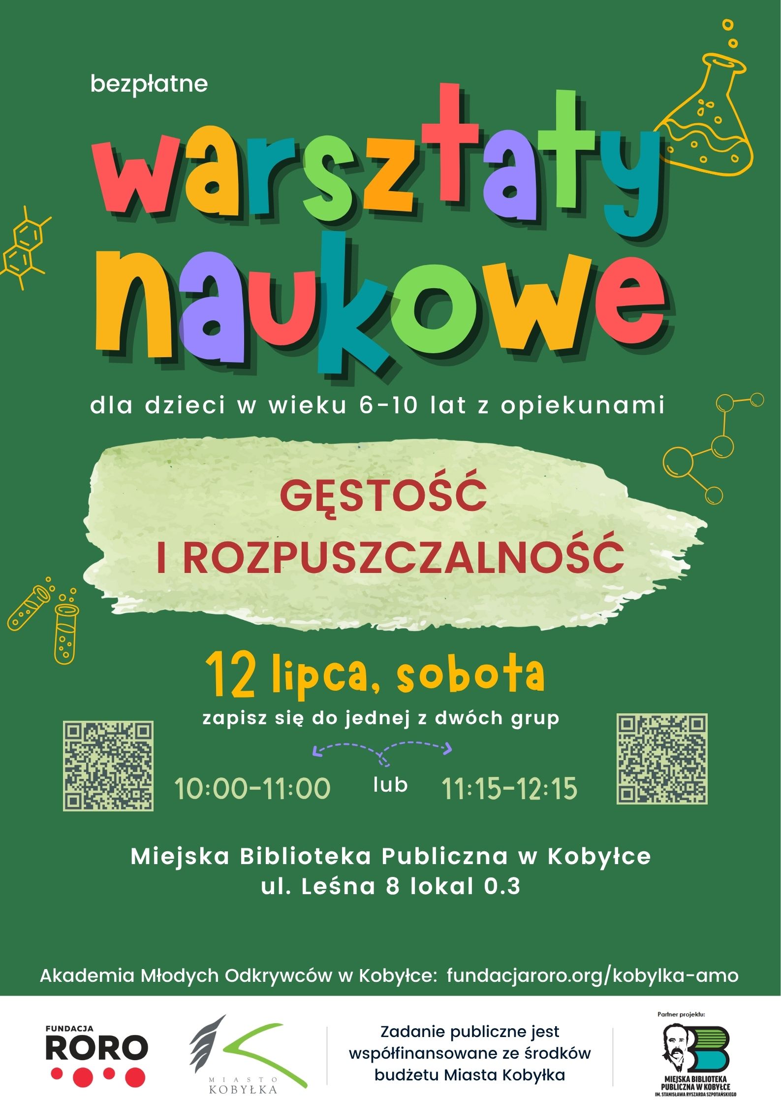 Na plakacie widzimy informacje dotyczące wydarzenia