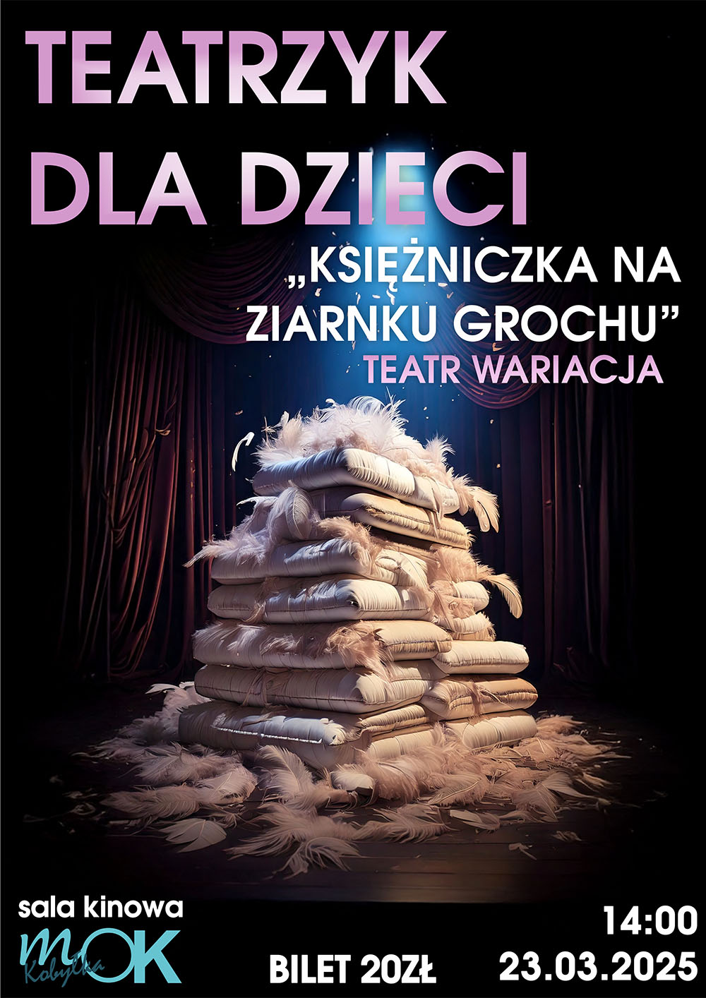 Na plakacie widzimy informacje dotyczące wydarzenia