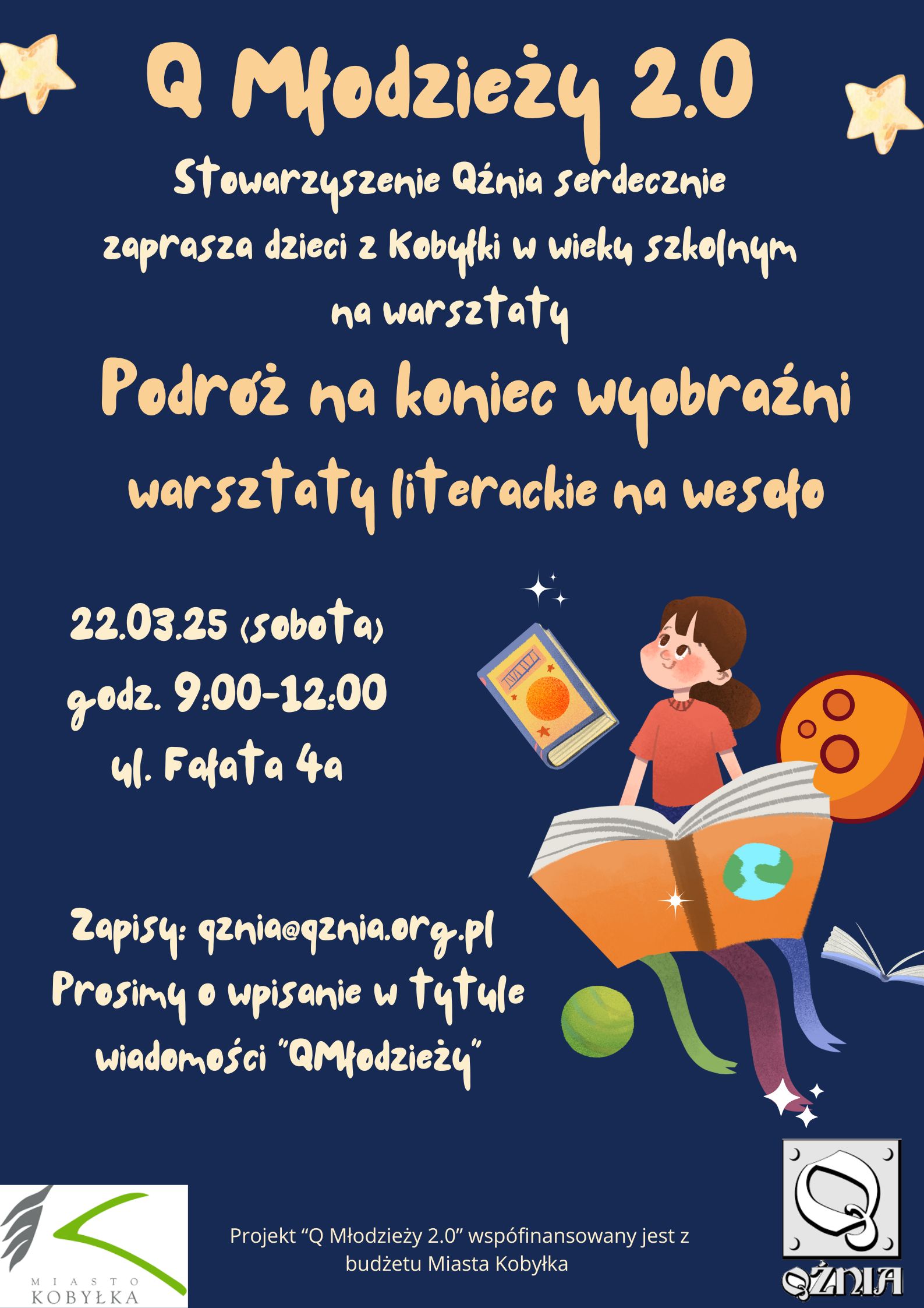 Na plakacie widzimy informacje dotyczące wydarzenia