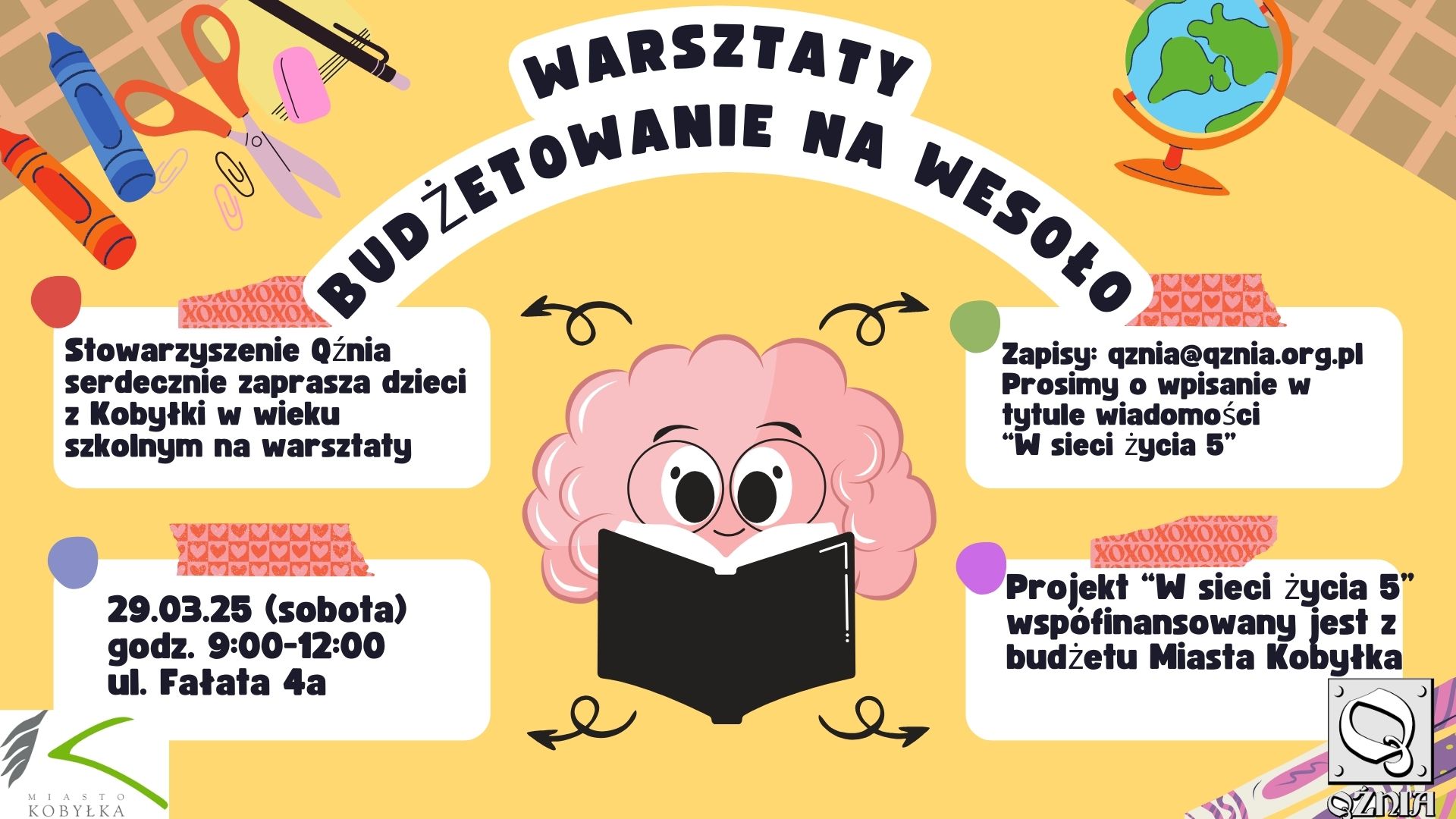 Na plakacie widzimy informacje dotyczące wydarzenia