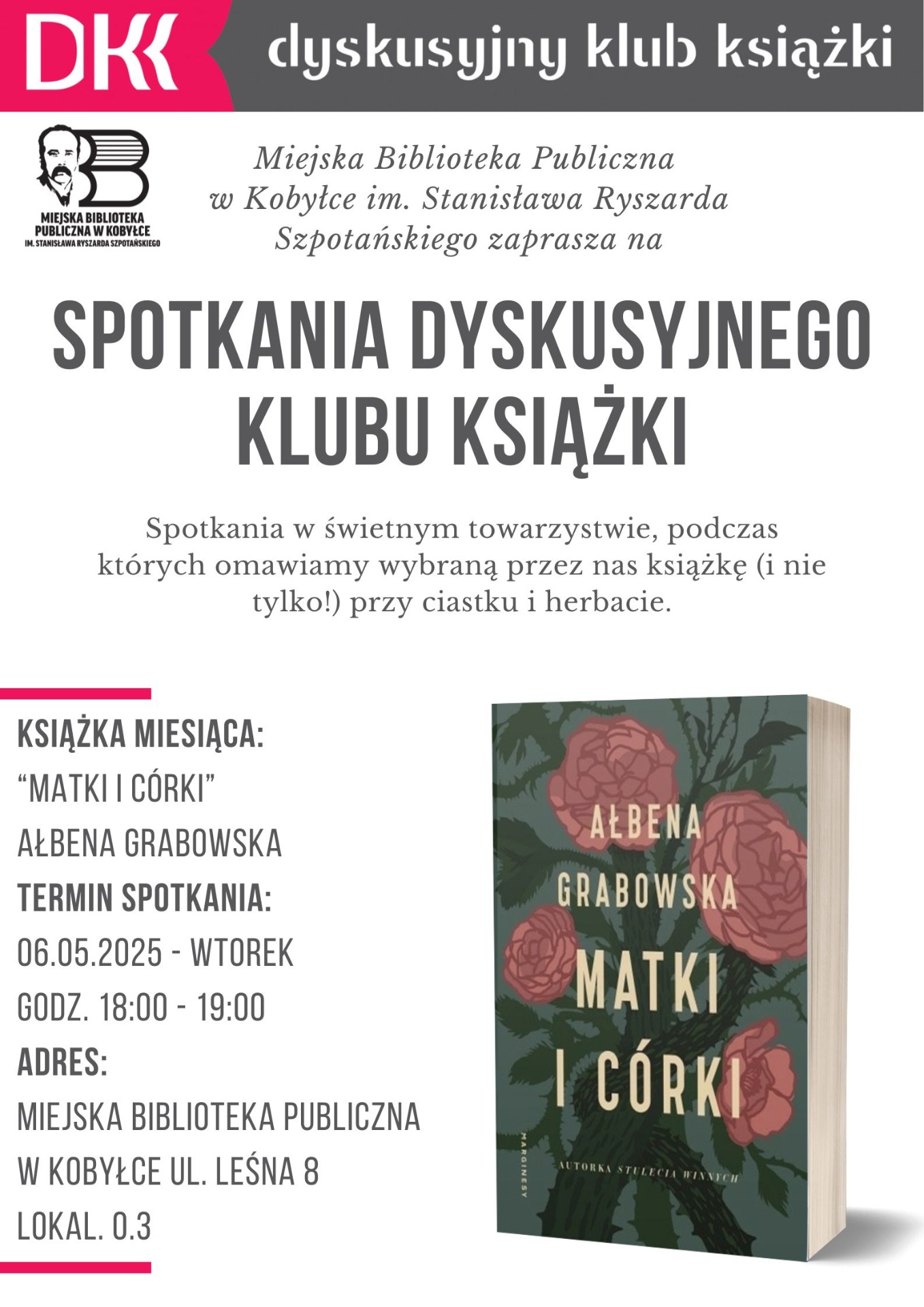 Na plakacie widzimy informacje dotyczące wydarzenia